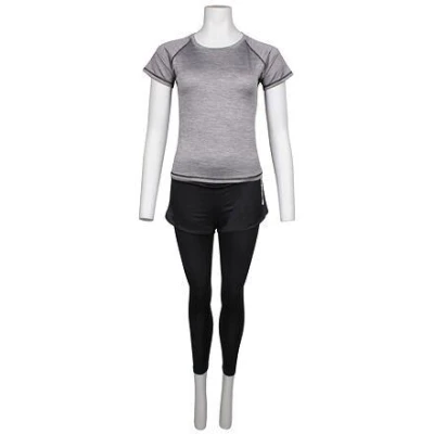 Merco Runner Long 2W fitness set šedá