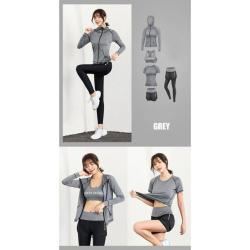 Merco Runner Long 2W fitness set šedá POUZE M (VÝPRODEJ)