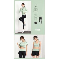 Merco Runner Long 2W fitness set zelená