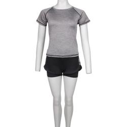 Merco Runner Short 2W fitness set šedá