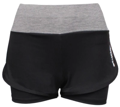 Merco Runner Short 2W fitness set šedá
