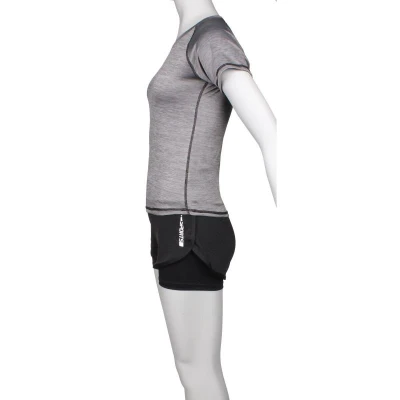 Merco Runner Short 2W fitness set šedá