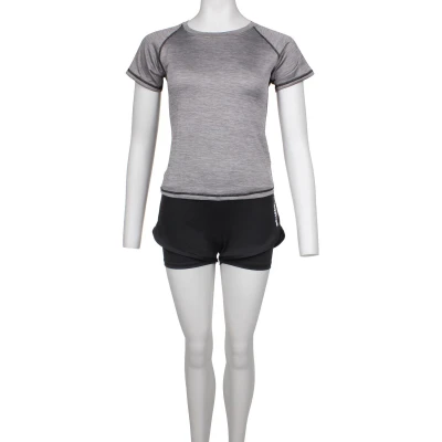Merco Runner Short 2W fitness set šedá