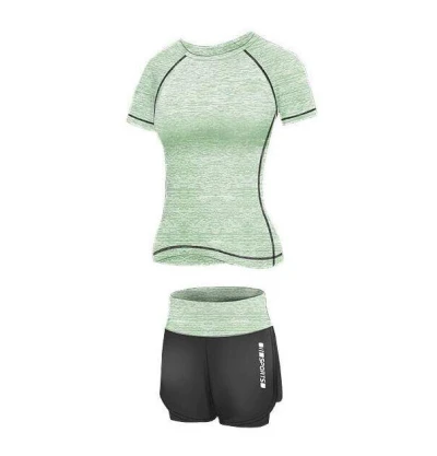 Merco Runner Short 2W fitness set zelená