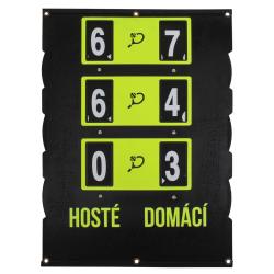 Merco Scoreboard CZ tenisový ukazatel skóre