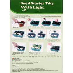Merco Seedling Pot 12 Light minipařeniště sada 5 ks