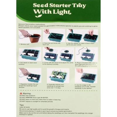 Merco Seedling Pot 12 Light minipařeniště sada 5 ks