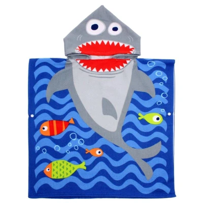 Merco Shark dětské plážové pončo Merco Shark dětské plážové pončo