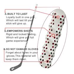 Merco Shrink Grip koncovka na hokejku biela