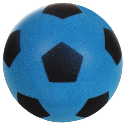 Merco Silent Soccer 18 modrý pěnový míč