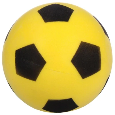 Merco Silent Soccer 21 žlutý pěnový míč