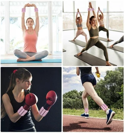 Merco Silicone Fitness 900 sada závaží na zápěstí a kotníky