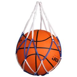 Merco Single Ball Bag síť na míč modrá-bílá Merco Single Ball Bag síť na míč modrá-bílá