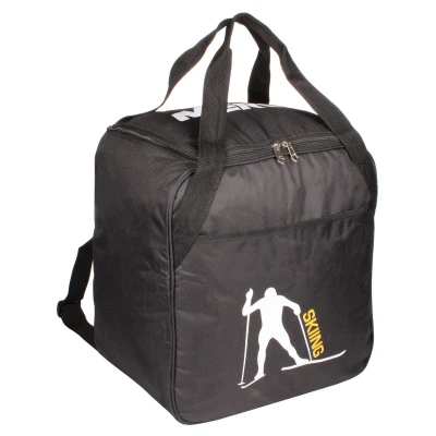 Merco Ski Rucksack taška na helmu a lyžáky černá