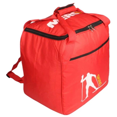 Merco Ski Rucksack taška na helmu a lyžáky červená Merco Ski Rucksack taška na helmu a lyžáky červená