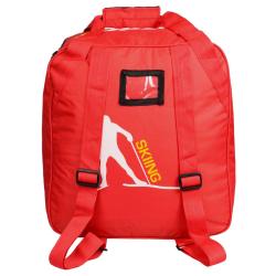 Merco Ski Rucksack taška na helmu a lyžáky červená