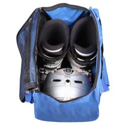 Merco Ski Rucksack taška na helmu a lyžáky modrá