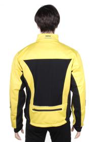 Merco Ski Windproof softshelová bunda žlutá-černá