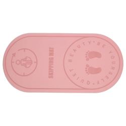 Merco Skipping Mat 6 podložka na skákání růžová Merco Skipping Mat 6 podložka na skákání růžová
