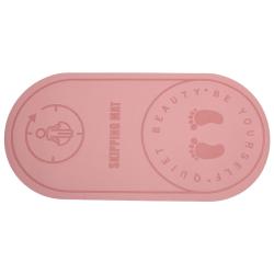 Merco Skipping Mat 8 podložka na skákání růžová Merco Skipping Mat 8 podložka na skákání růžová