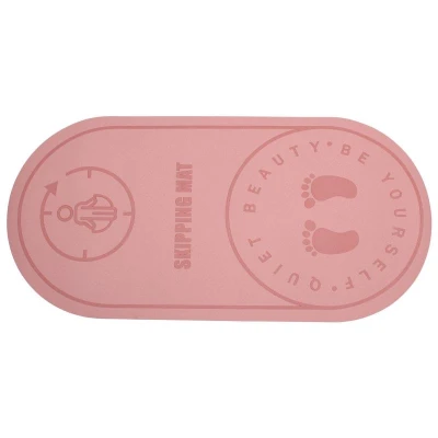 Merco Skipping Mat 8 podložka na skákání růžová Merco Skipping Mat 8 podložka na skákání růžová