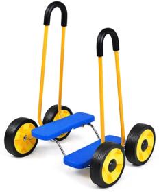 Merco Šlapadlo dětské balanční s držadly pro rozvoj motoriky modré