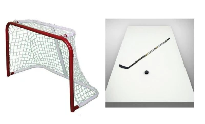 Merco Small Goal hokejová branka + Sport365 střelecká deska 100x60x0,5 cm Merco Small Goal hokejová branka + Sport365 střelecká deska 100x60x0,5 cm