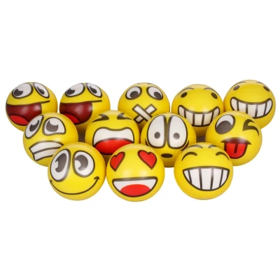 Merco Smiley Hopik antistresový míček 12 ks