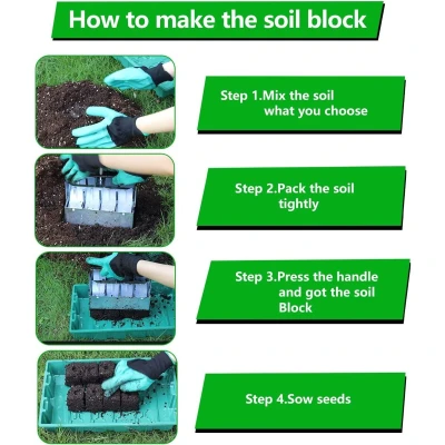 Merco Soil Blocker nástroj pro výsadbu semen