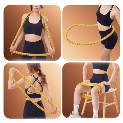 Merco Spring Soft Hula Hoop gymnastická obruč fialová
