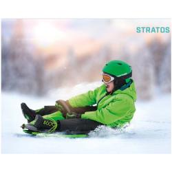 Merco Stratos plastové boby červená