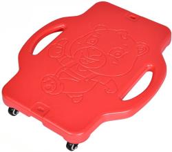 Merco Surf podlahový Scooter Board s madly 58x50x11cm červený