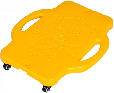 Merco Surf podlahový Scooter Board s madly 58x50x11cm žlutý Merco Surf podlahový Scooter Board s madly 58x50x11cm žlutý