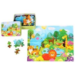 Merco Svět Zvířat puzzle 100 dílků