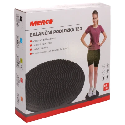 Merco T33 balanční podložka černá