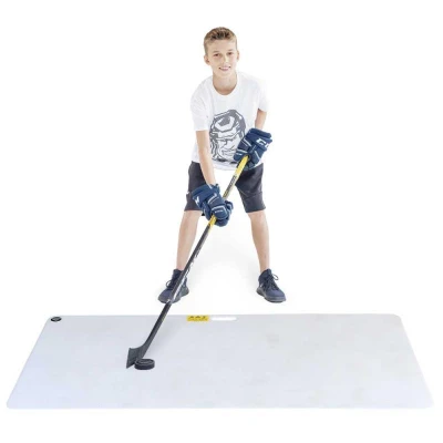 Merco Target branka, s postranní sítí + Hockey Revolution My Shoot Pad 150x75x3 cm
