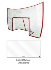 Merco Target FG skládací branka s postranní sítí + Hockey Revolution My Shoot Pad 150x75x3 cm Merco Target FG skládací branka s postranní sítí + Hockey Revolution My Shoot Pad 150x75x3 cm