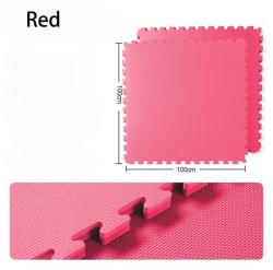 Merco Tatami podložka na cvičení 100x100cm pěna 1,5cm červená 1ks