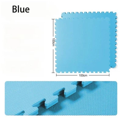 Merco Tatami podložka na cvičenie 100x100cm pena 1,5cm modrá 1ks