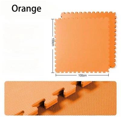 Merco Tatami podložka na cvičenie 100x100cm pena 1cm oranžová 1ks