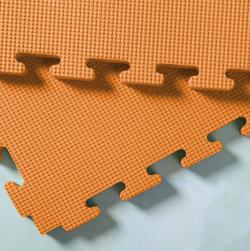 Merco Tatami podložka na cvičení 100x100cm pěna 1cm oranžová 1ks