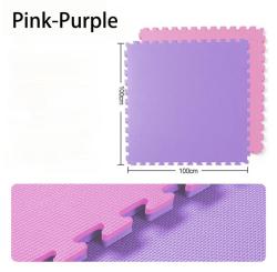 Merco Tatami podložka na cvičení 100x100cm pěna 2cm fialovo-růžová 1ks