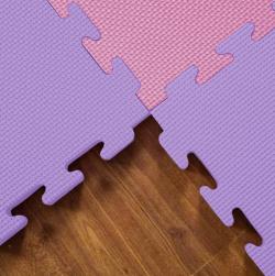 Merco Tatami podložka na cvičení 100x100cm pěna 2cm fialovo-růžová 1ks