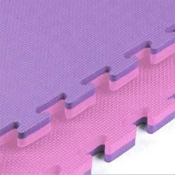 Merco Tatami podložka na cvičení 100x100cm pěna 2cm fialovo-růžová 1ks