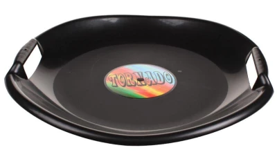 Merco Tornado černý sáňkovací talíř