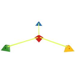 Merco Tri Corners víceúčelové mety sada 4x4 ks mix barev