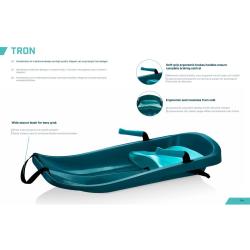 Merco Tron plastové boby titan modrá