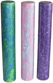 Merco Válec masážní 90x15cm jóga roller pěnový fialovo-růžový