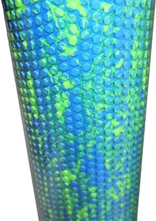 Merco Valec masážny 90x15cm joga roller penový modro-zelený