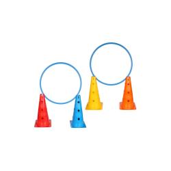 Merco Vario kužel s otvory modrá 46 cm